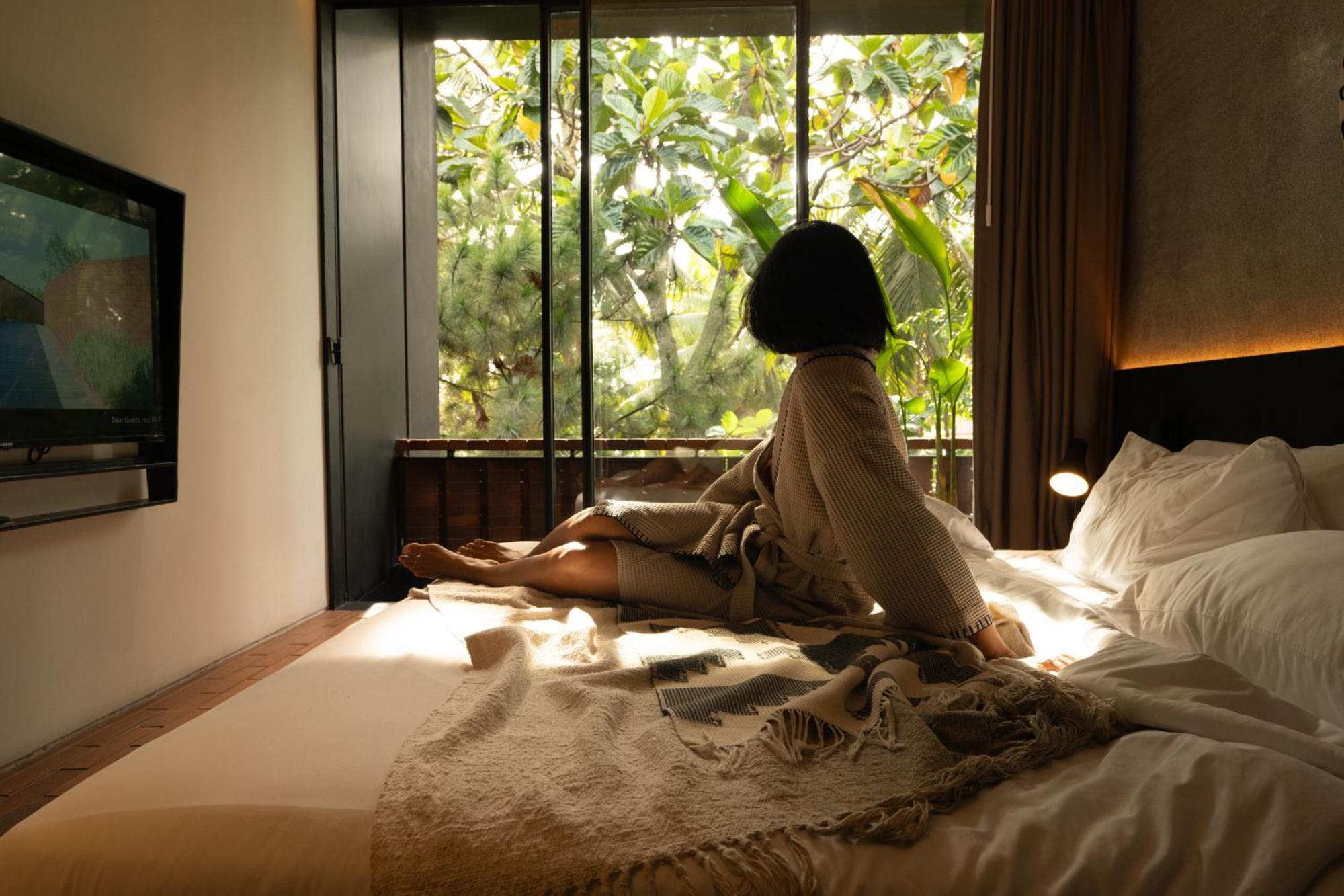 Titik Dua Hotel Ubud Exterior foto