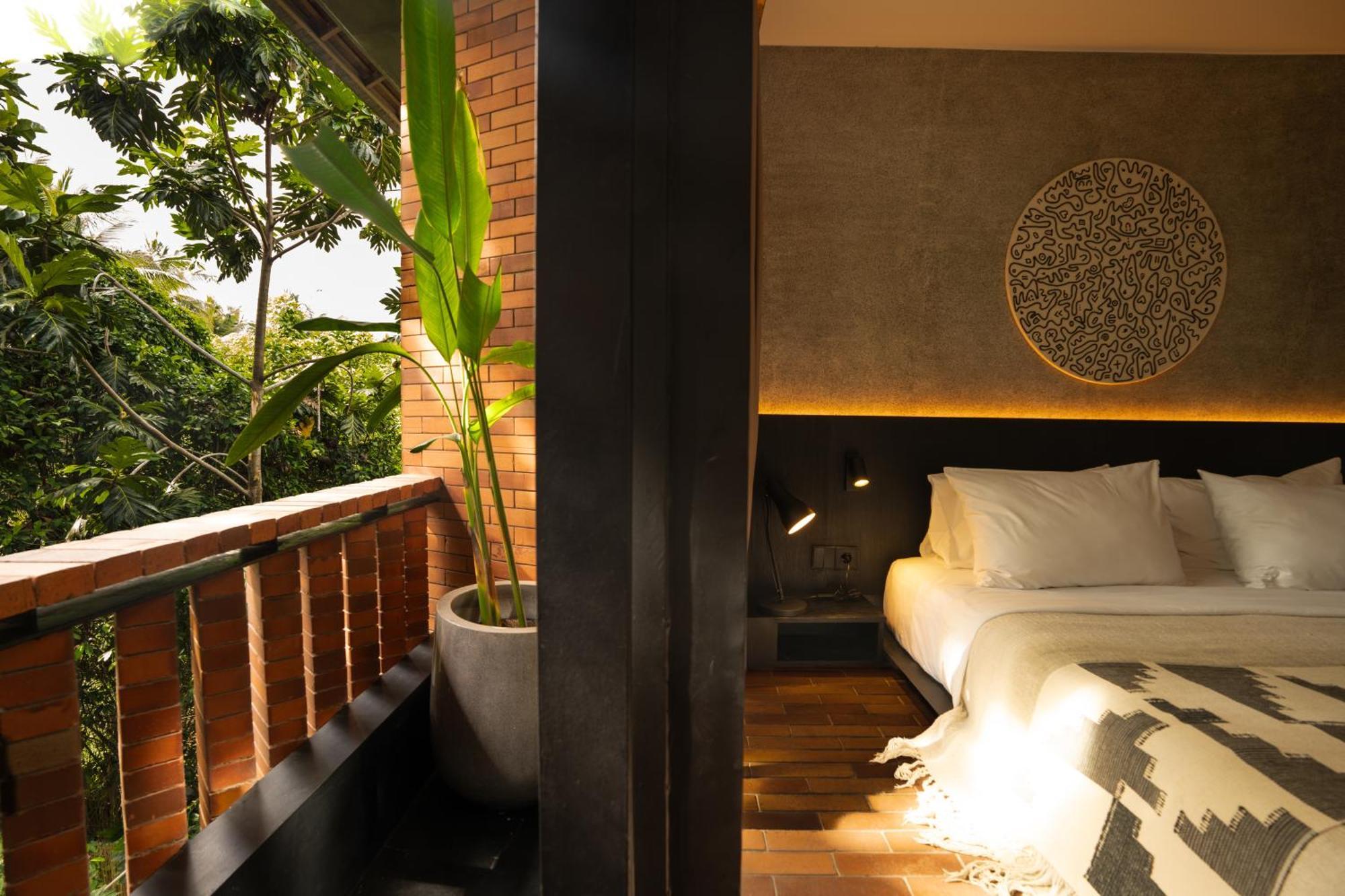 Titik Dua Hotel Ubud Exterior foto