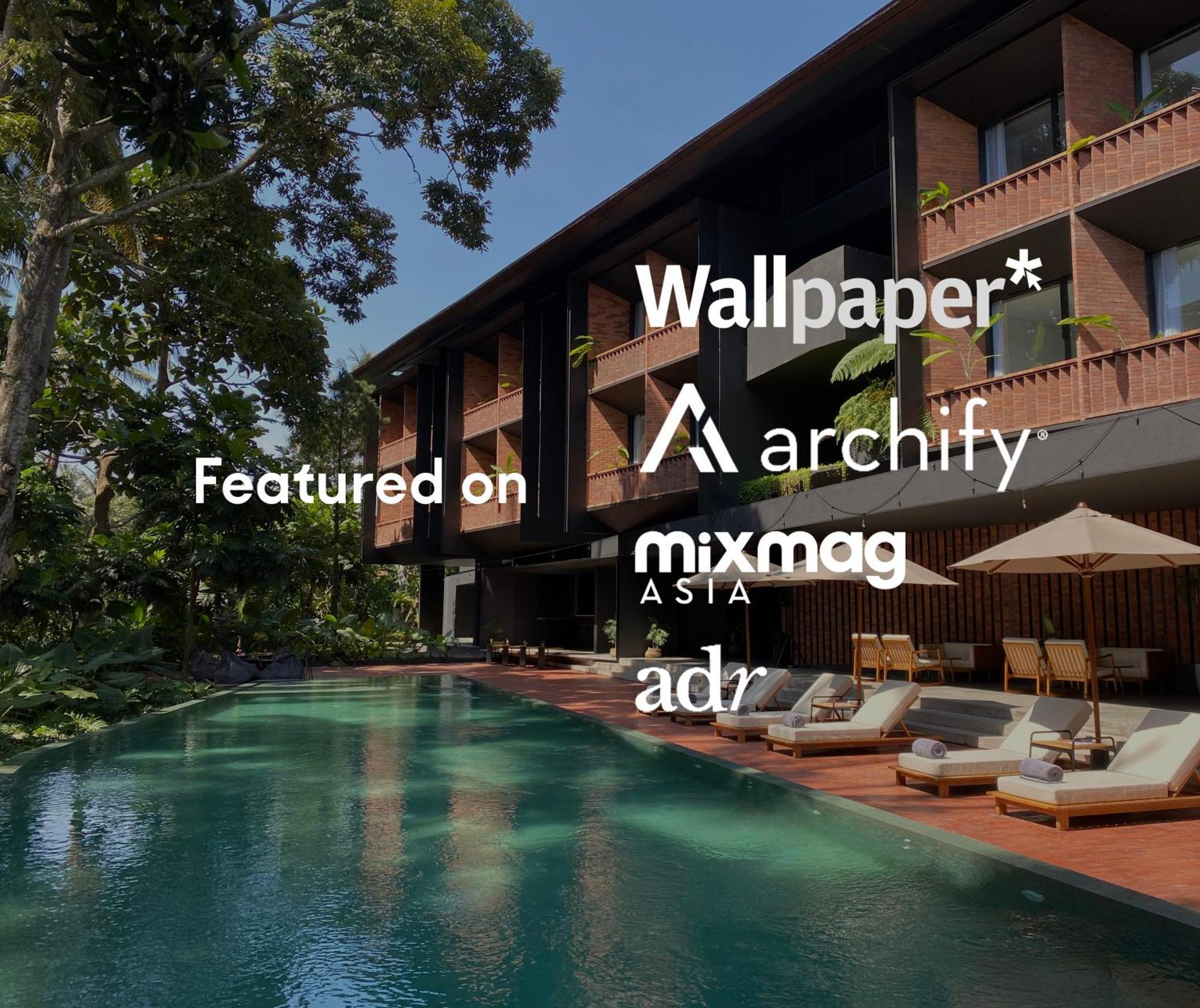 Titik Dua Hotel Ubud Exterior foto
